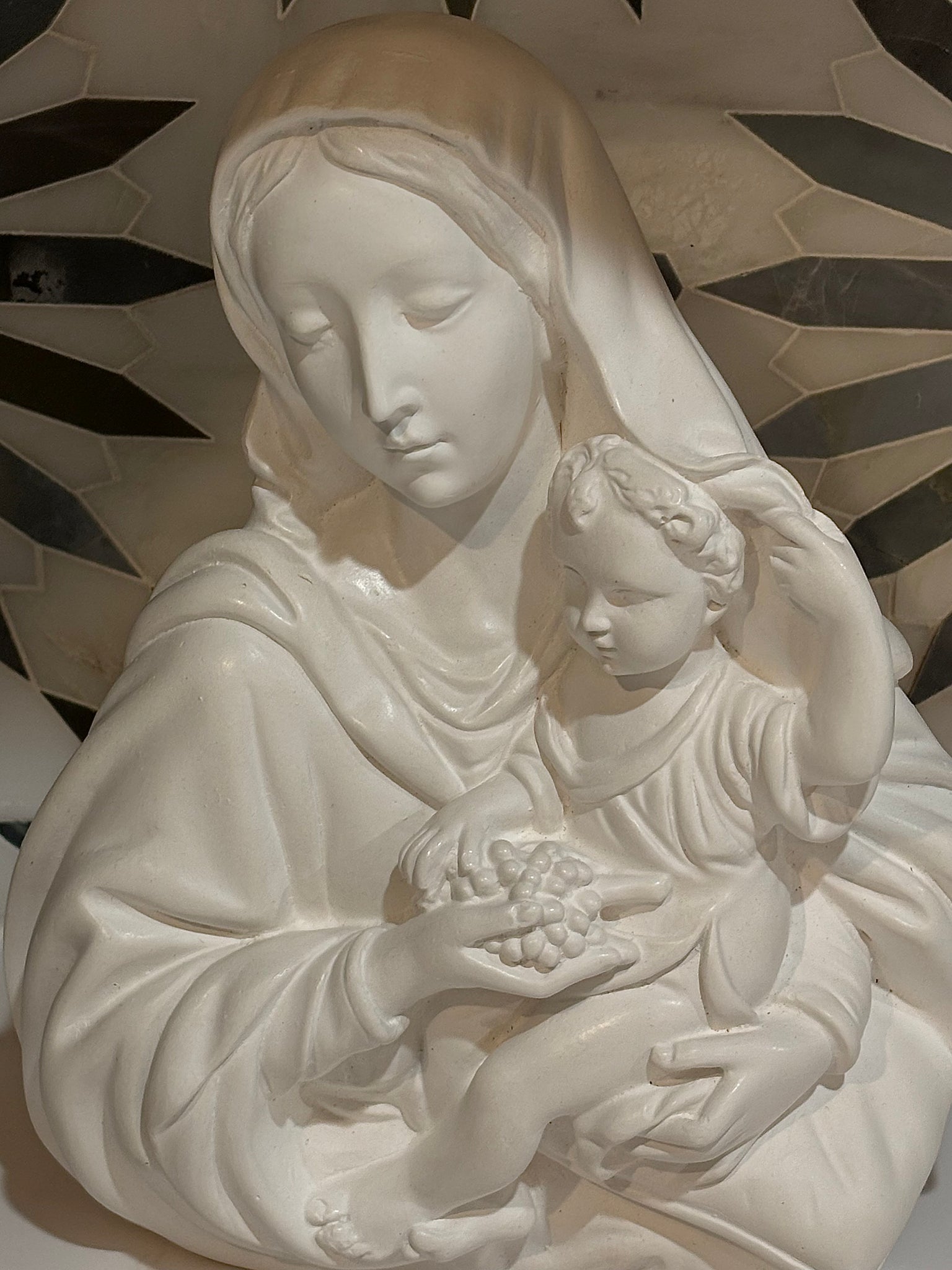 Mother of God Sculpture