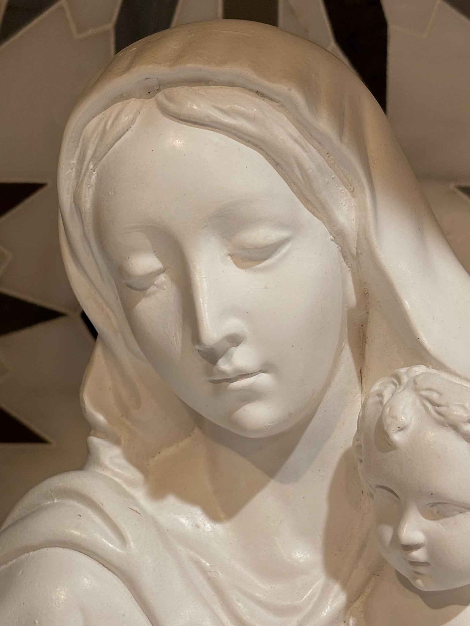 Mother of God Sculpture