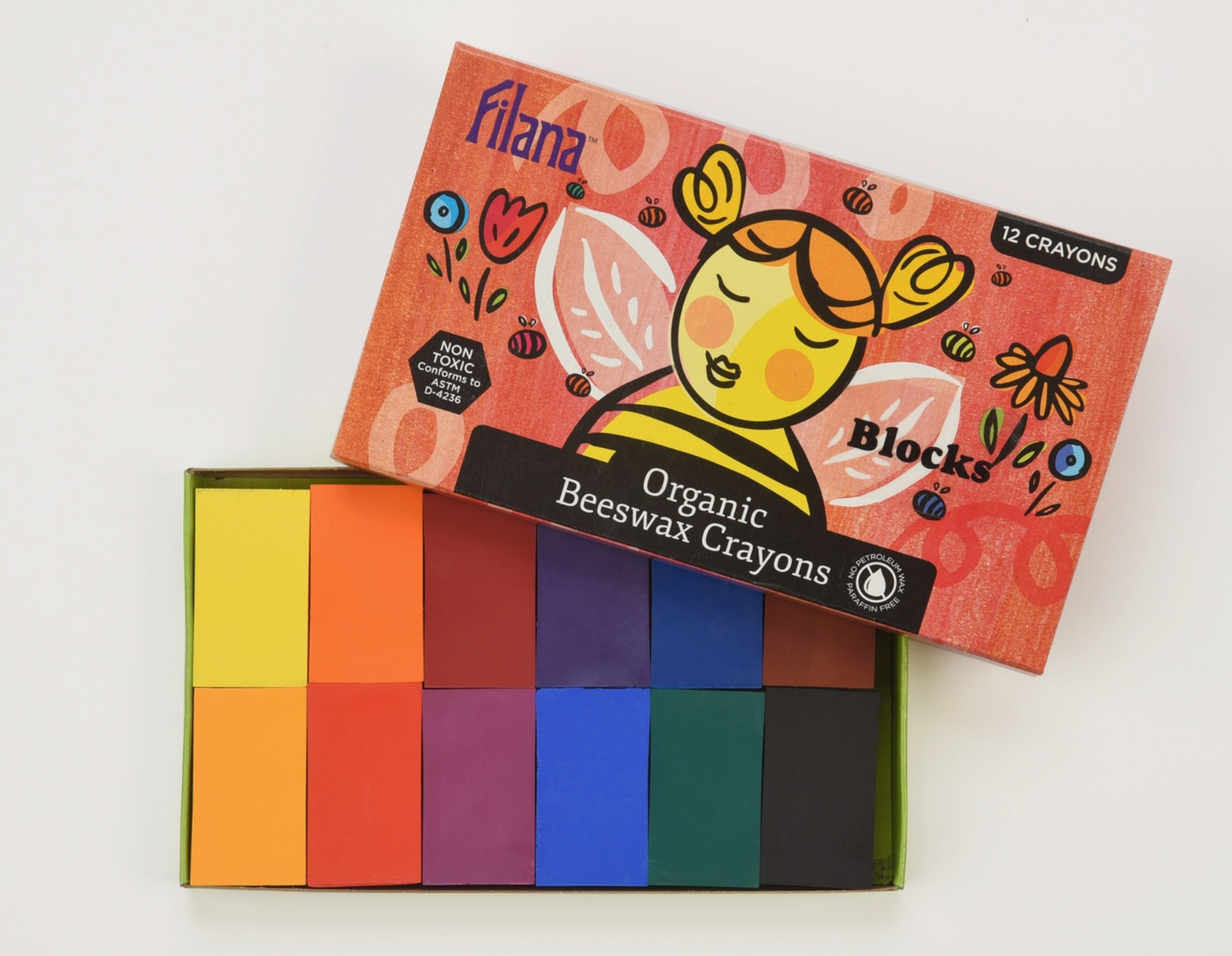 9-Piece Standard Organic Beeswax Crayons