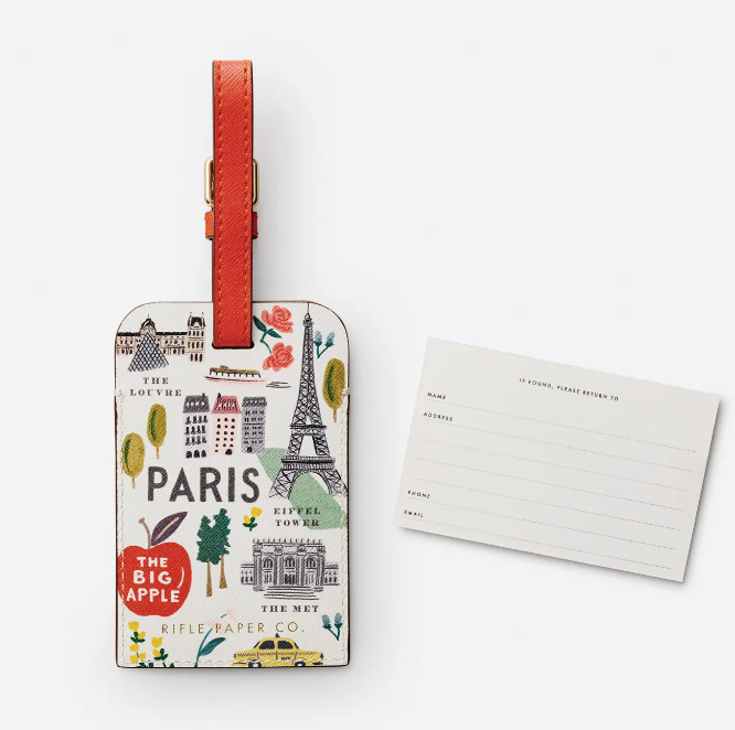 Bon Voyage Luggage Tag