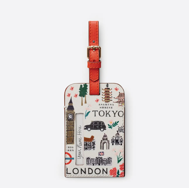 Bon Voyage Luggage Tag